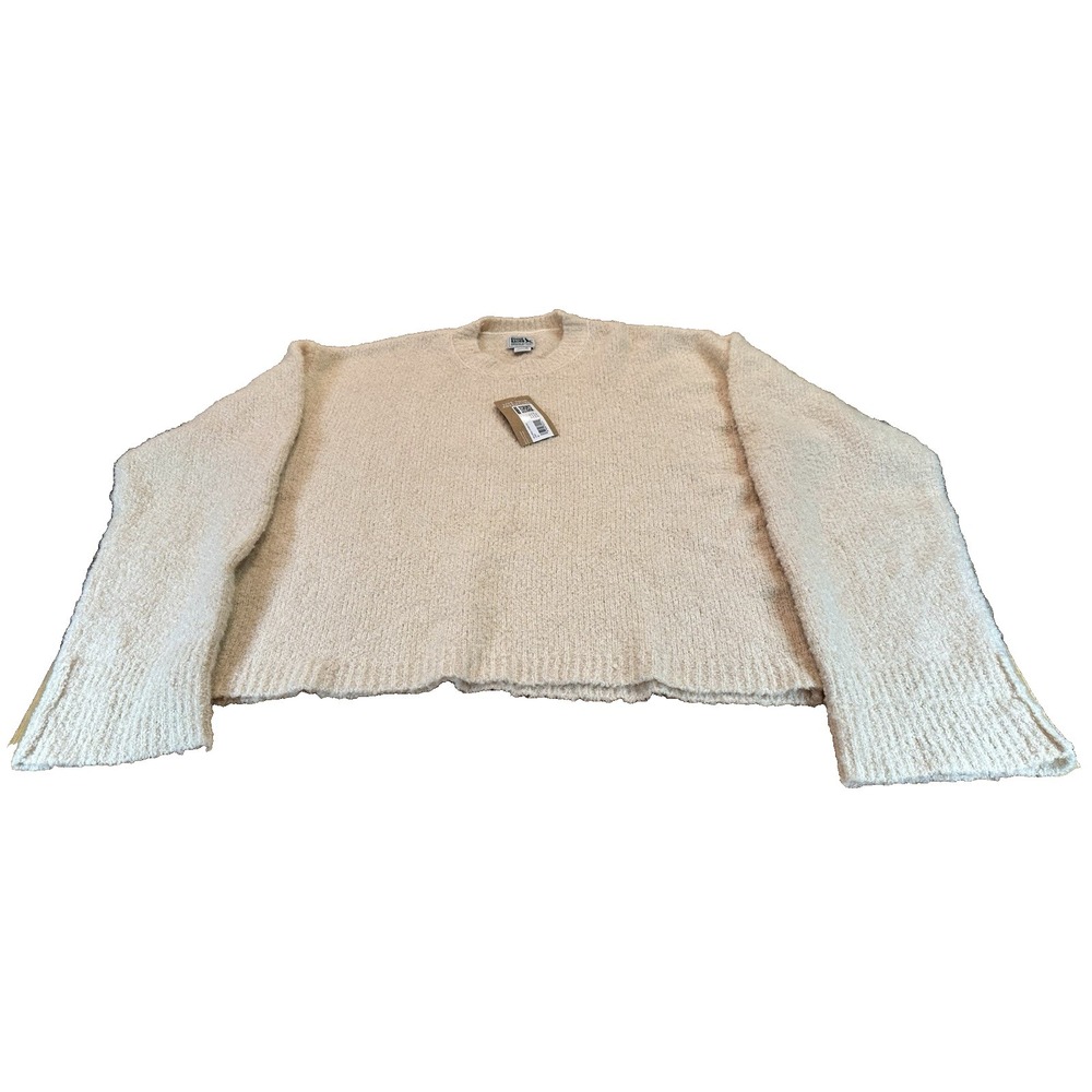 NEW Eddie Bauer Cuddle Up Sweater Womens Crewneck‎ Academia Gorp Size M NWT